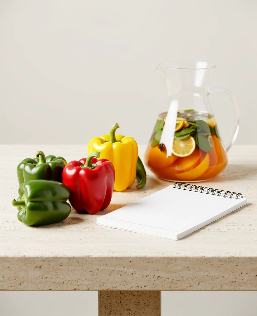 Frische, gesunde Lebensmittel als Basis der Ernährungsberatung