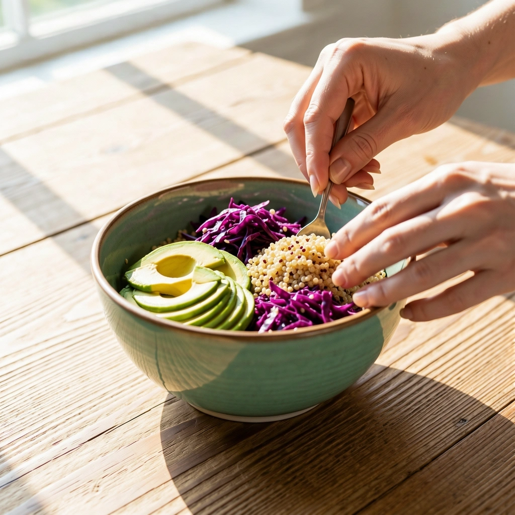 Ganzheitliche Ernährung am Beispiel einer Bowl